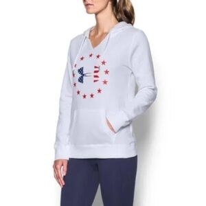 Women’s under armour freedom sweatshirt white